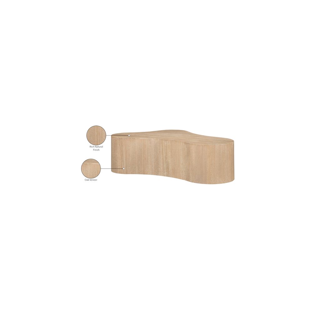 Zaire Natural Coffee Table. Picture 6