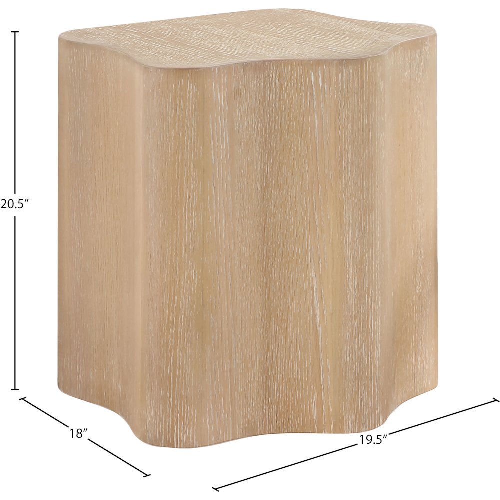Zaire Natural End Table. Picture 6