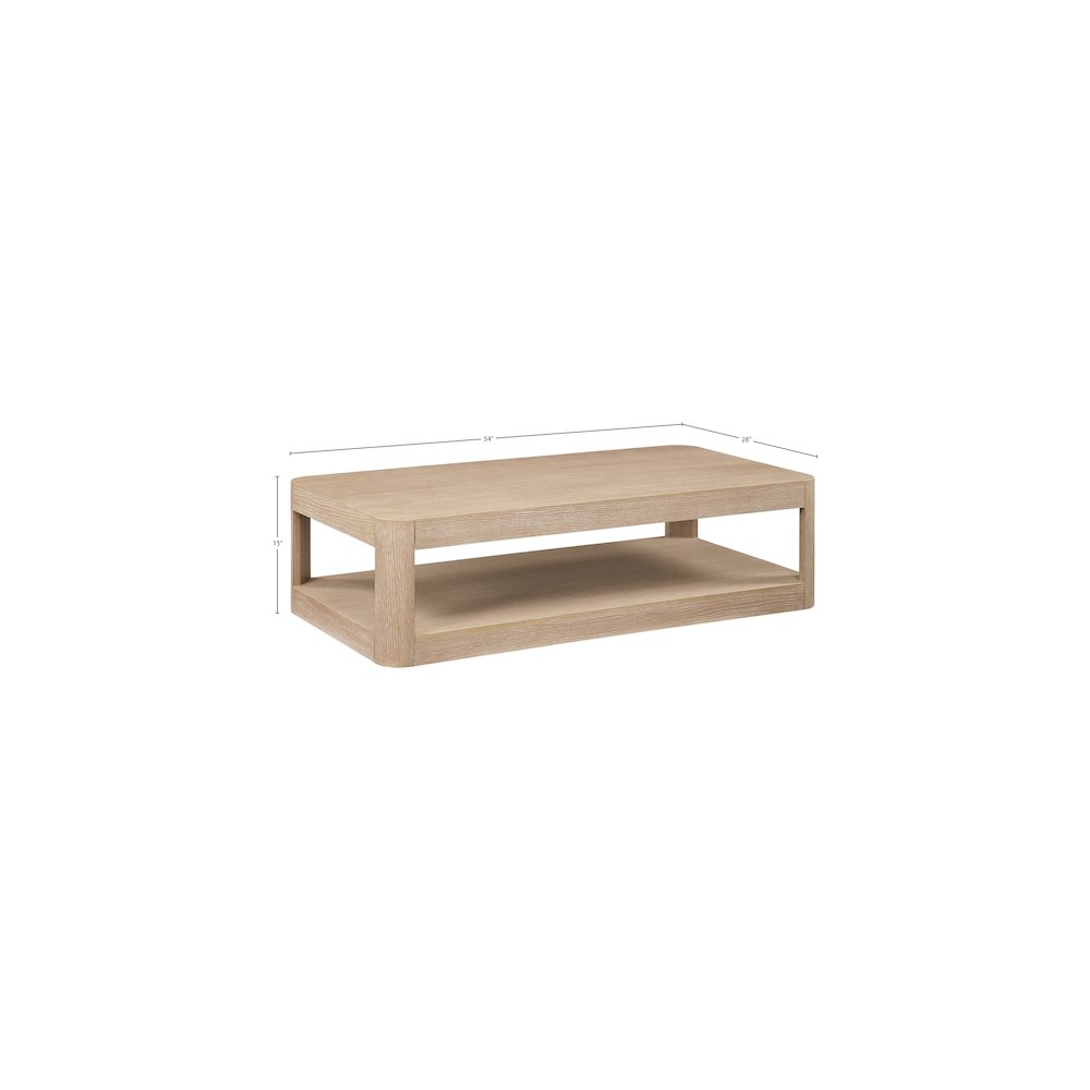 Reeves Natural Coffee Table. Picture 6