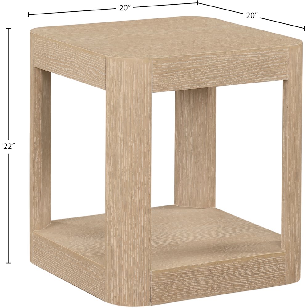 Reeves Natural End Table. Picture 6