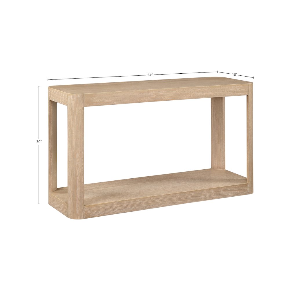 Reeves Natural Console Table. Picture 6