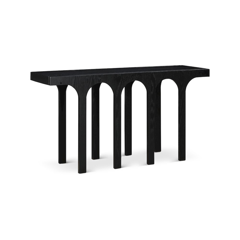 Westfield Black Console Table. Picture 1