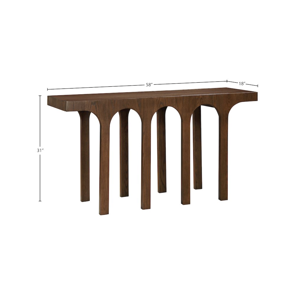 Westfield Brown Console Table. Picture 5