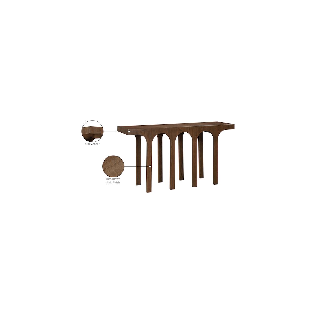 Westfield Brown Console Table. Picture 6