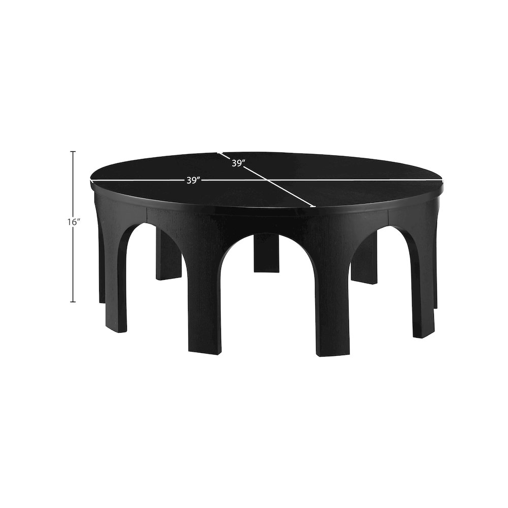 Westfield Black Coffee Table. Picture 6