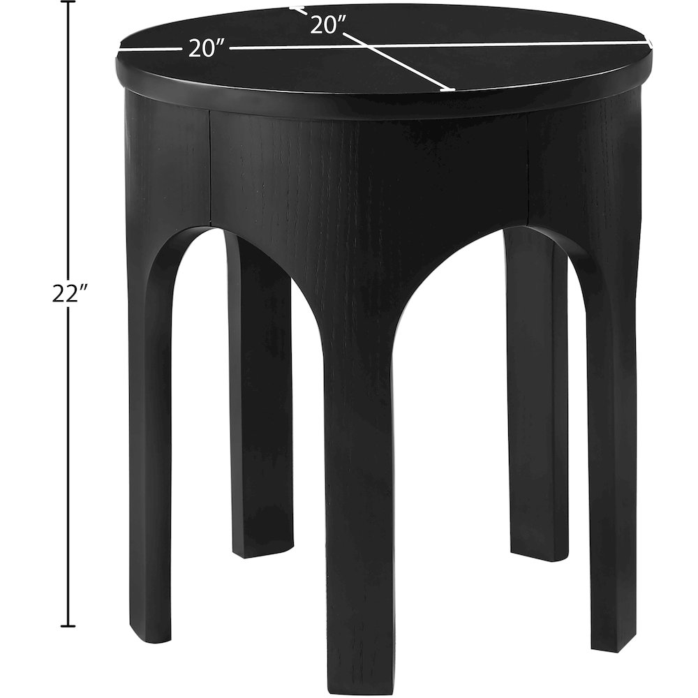 Westfield Black End Table. Picture 6