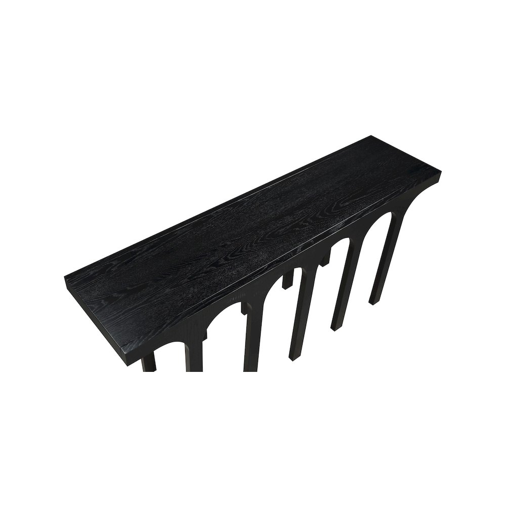 Westfield Black Console Table. Picture 4
