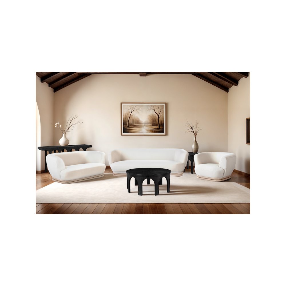 Westfield Black Console Table. Picture 5