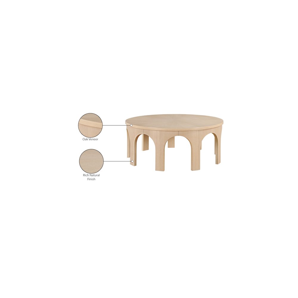 Westfield Natural Coffee Table. Picture 7