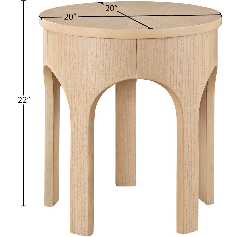 Westfield Natural End Table. Picture 6