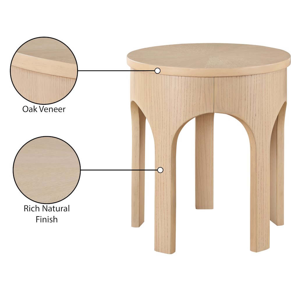 Westfield Natural End Table. Picture 7