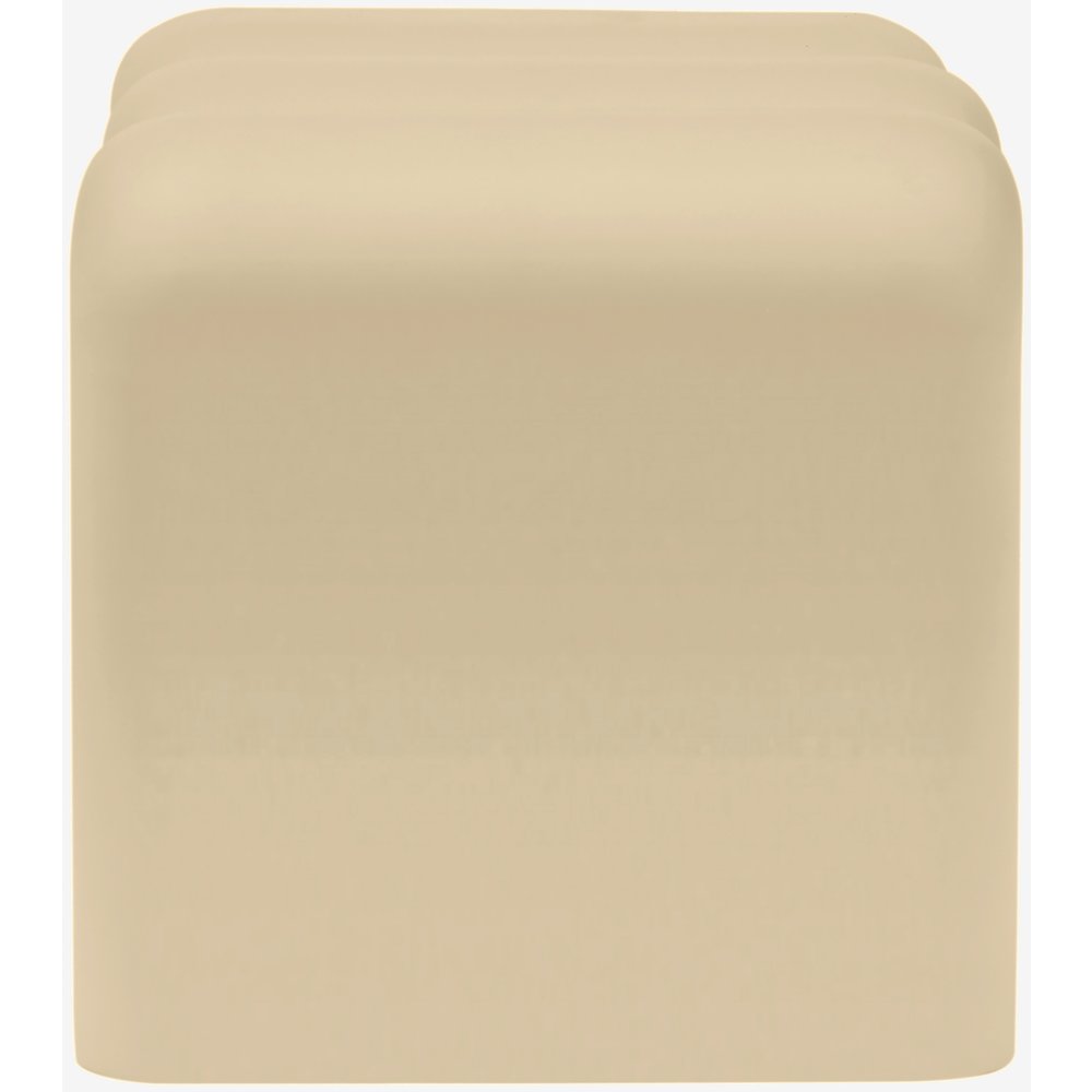 Roland Beige Iron End Table. Picture 4