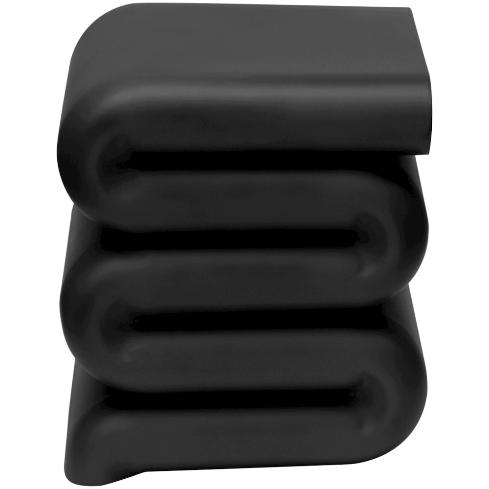 Roland Black Iron End Table. Picture 3