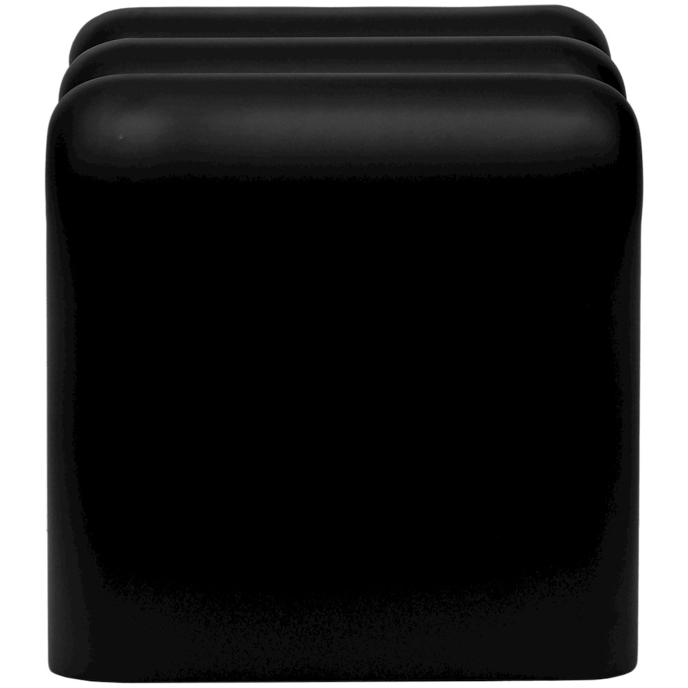 Roland Black Iron End Table. Picture 4