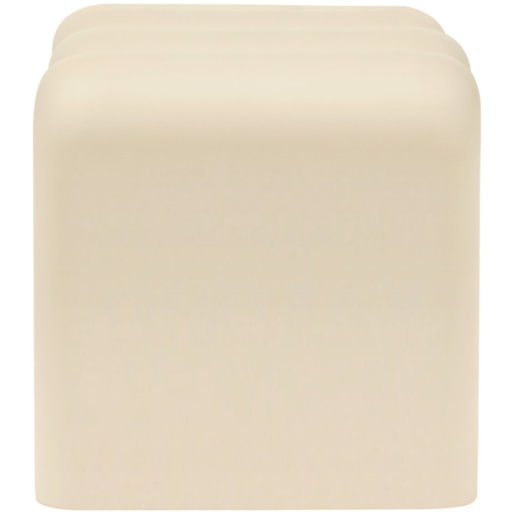 Roland Cream Iron End Table. Picture 4