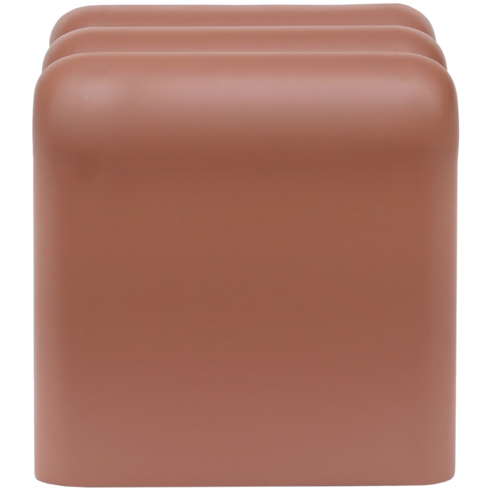 Roland Terracotta Iron End Table. Picture 4