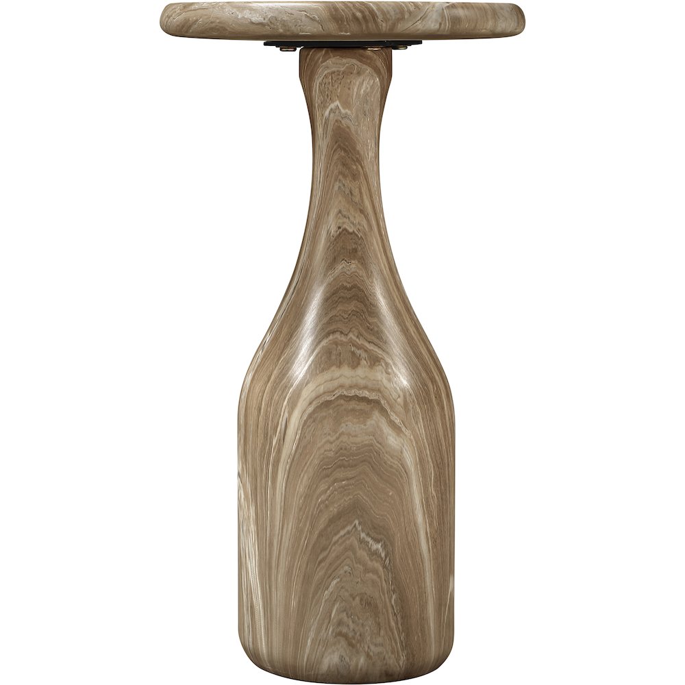 Savona Beige Concrete Indoor/Outdoor End Table. Picture 3
