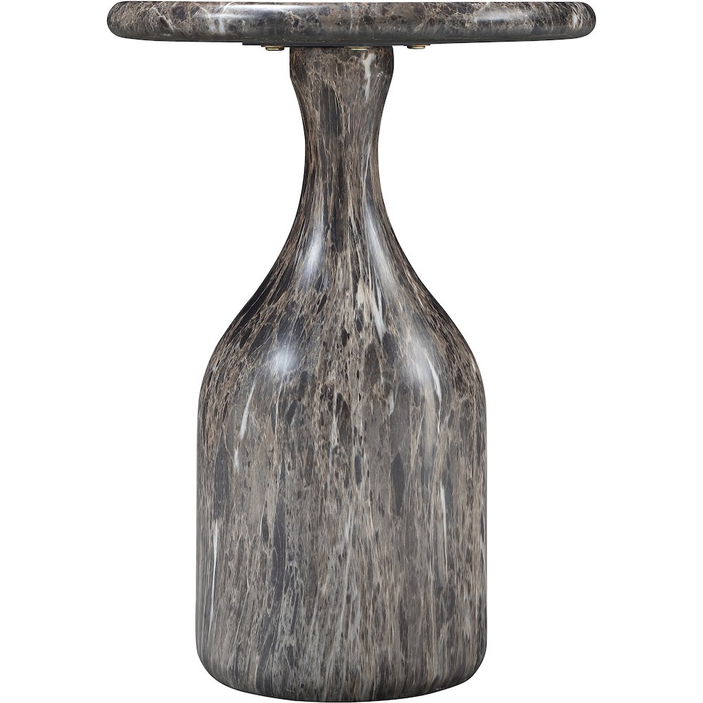Savona Brown Concrete Indoor/Outdoor End Table. Picture 3