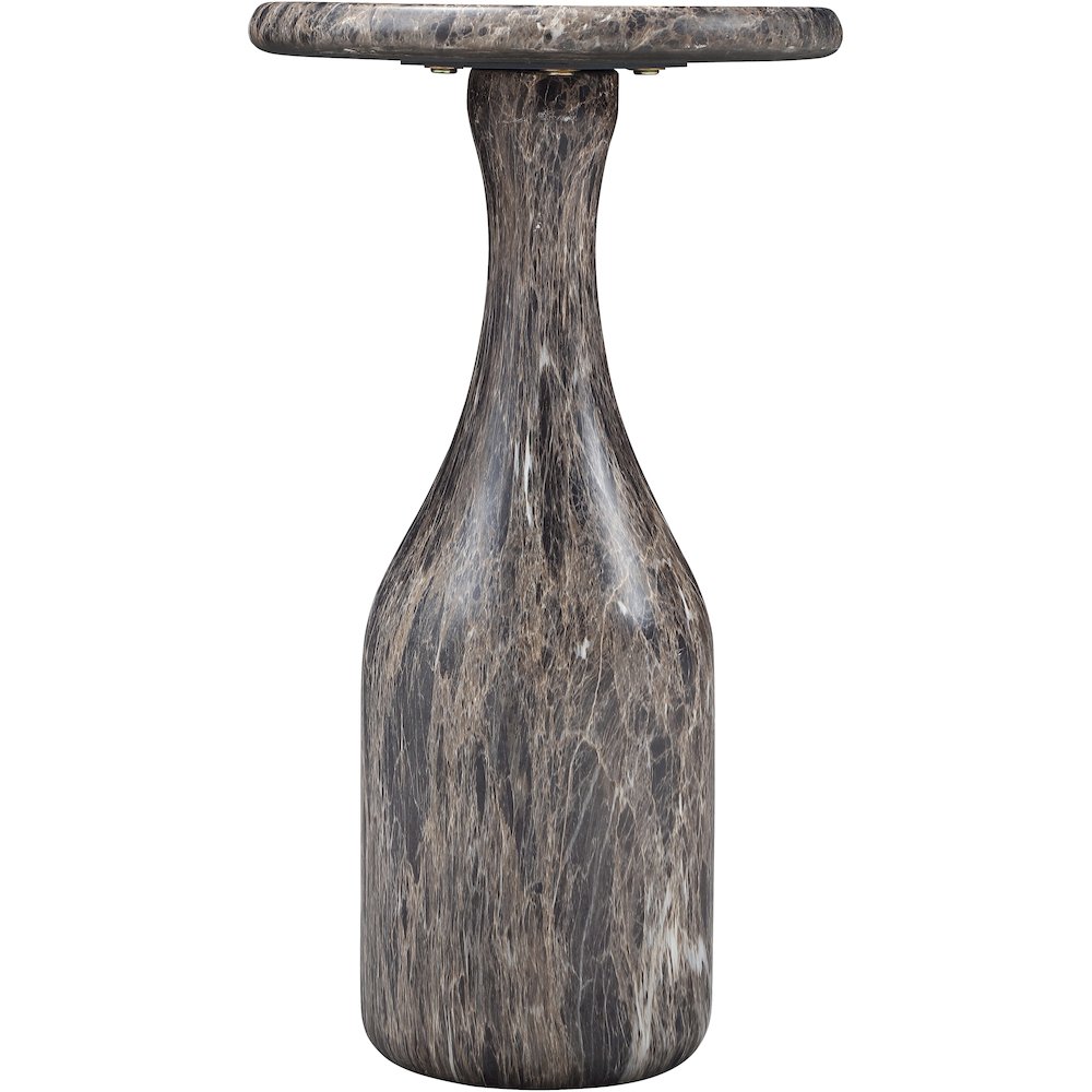 Savona Brown Concrete Indoor/Outdoor End Table. Picture 3