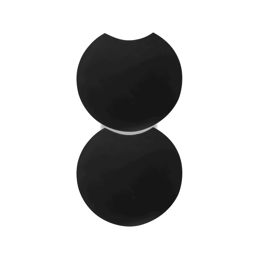 Dimple Black End Table. Picture 3