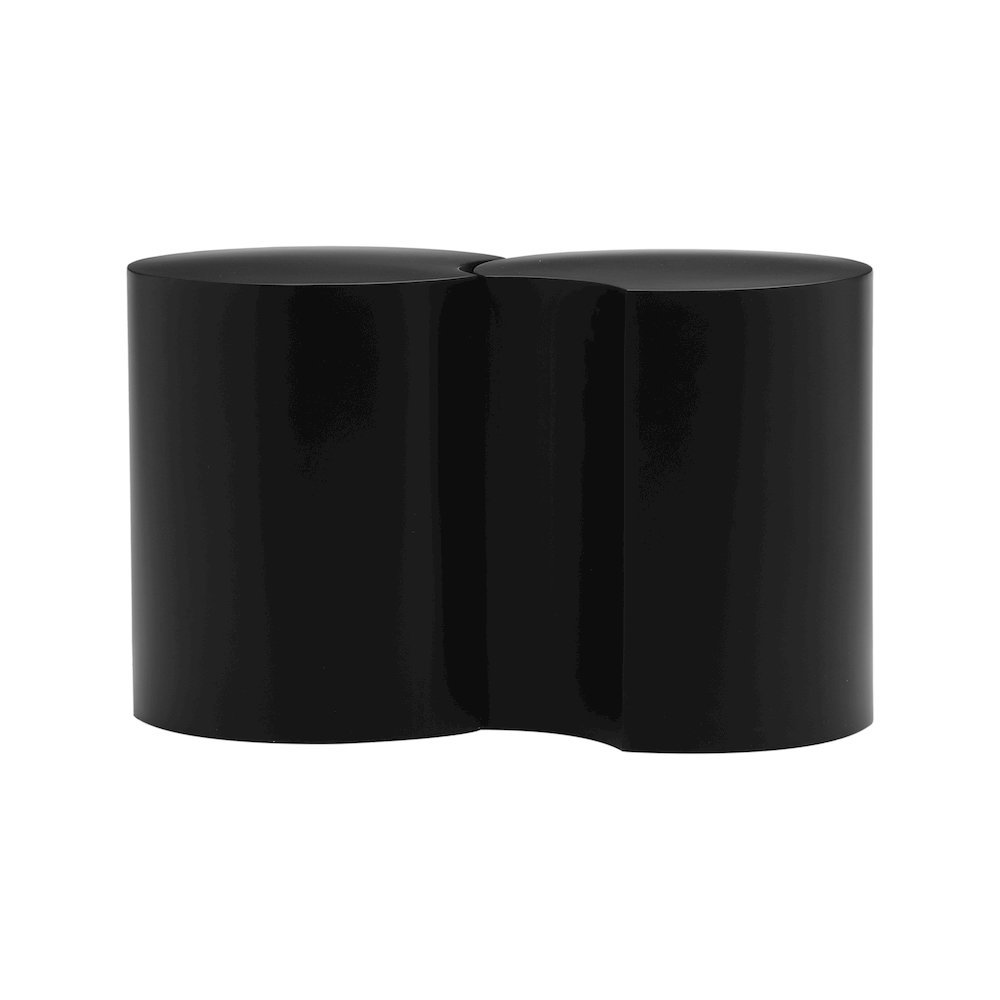 Dimple Black End Table. Picture 2