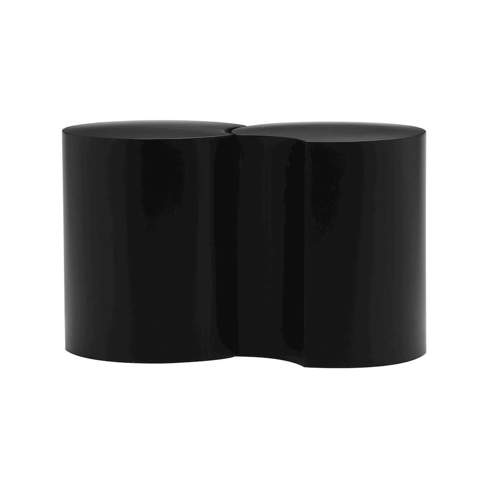 Dimple Black End Table. Picture 2