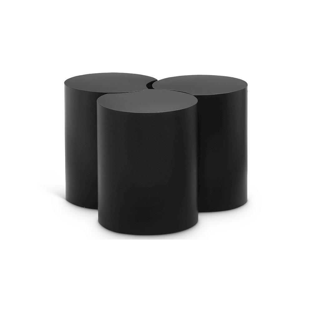 Dimple Black Coffee Table. Picture 1