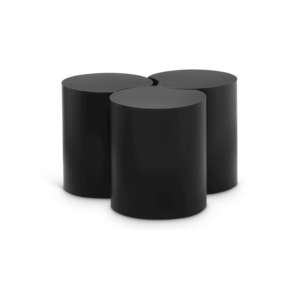Dimple Black Coffee Table. Picture 1