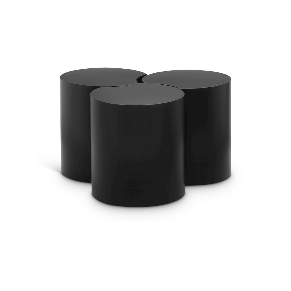 Dimple Black Coffee Table. Picture 1