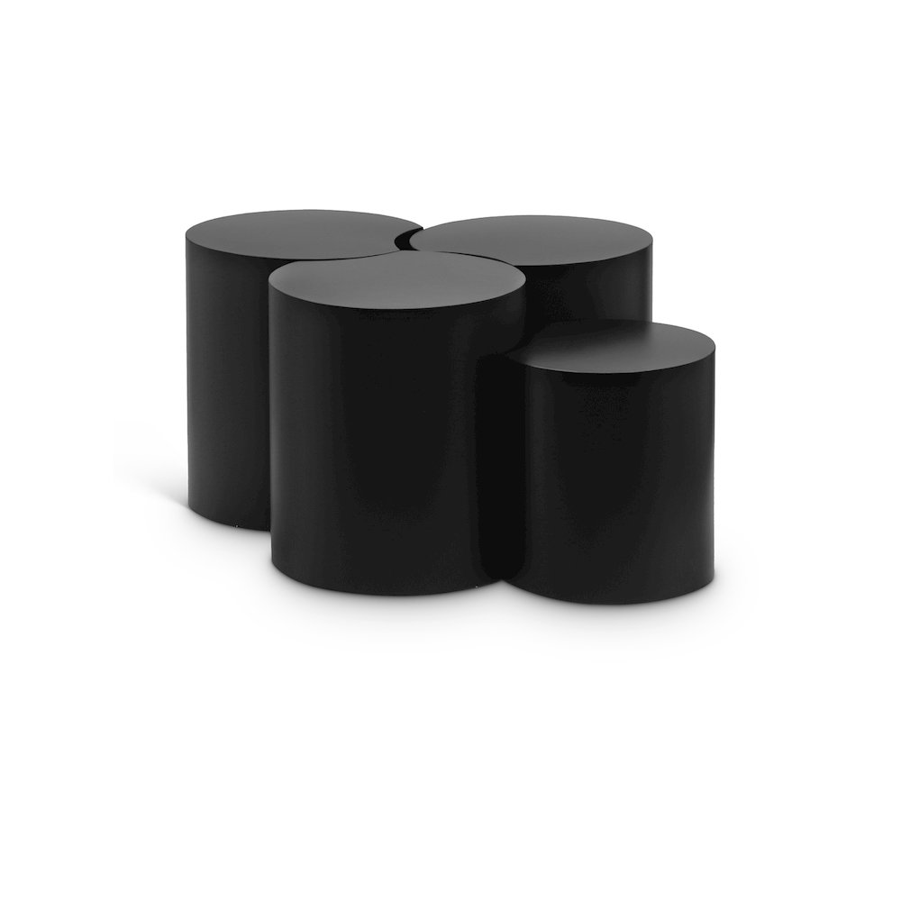 Dimple Black Coffee Table. Picture 1