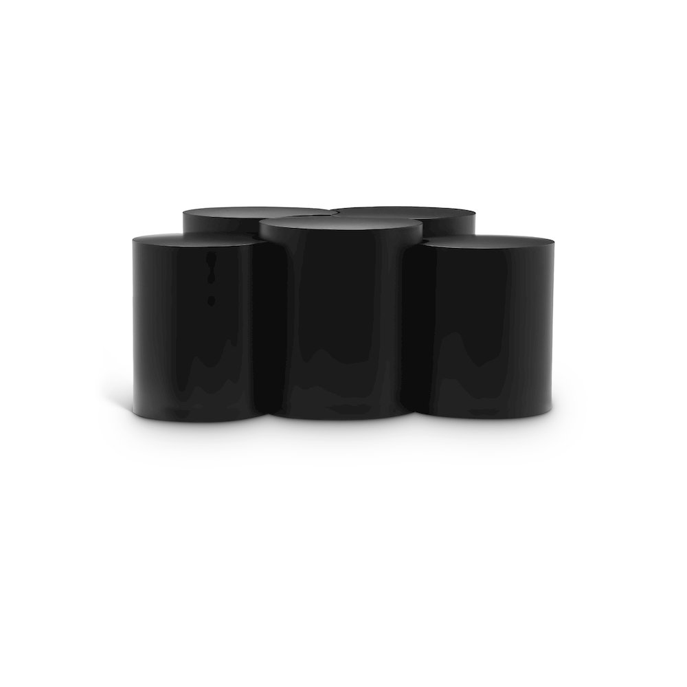 Dimple Black Coffee Table. Picture 1