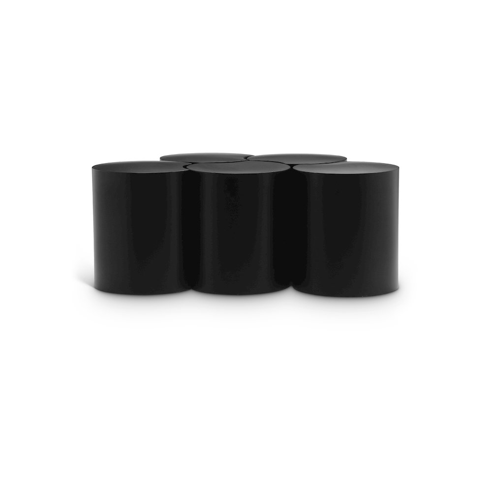 Dimple Black Coffee Table. Picture 1