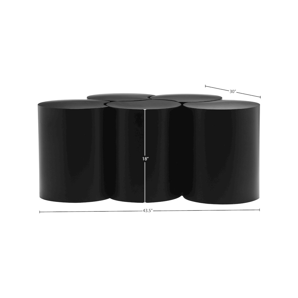 Dimple Black Coffee Table. Picture 4