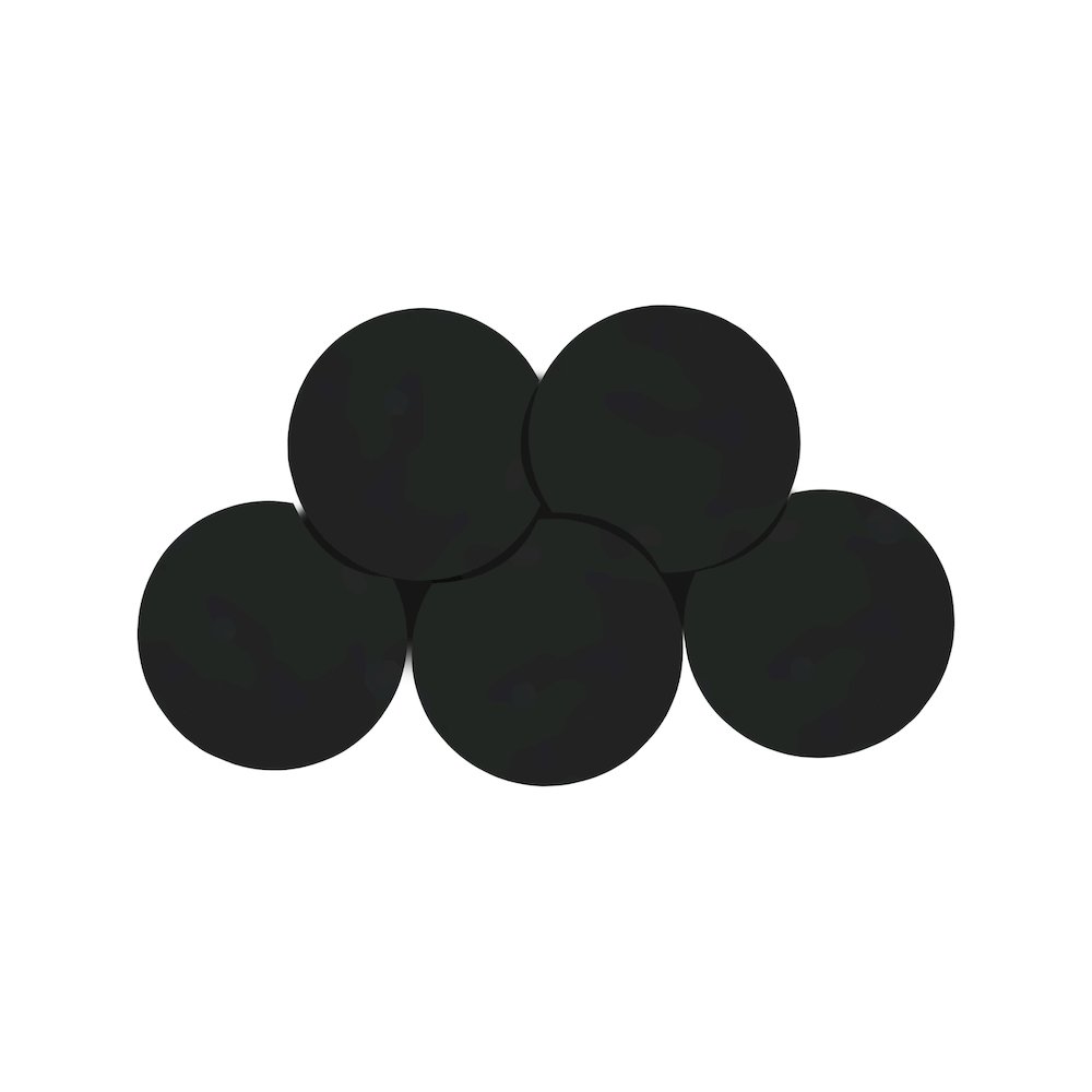 Dimple Black Coffee Table. Picture 3
