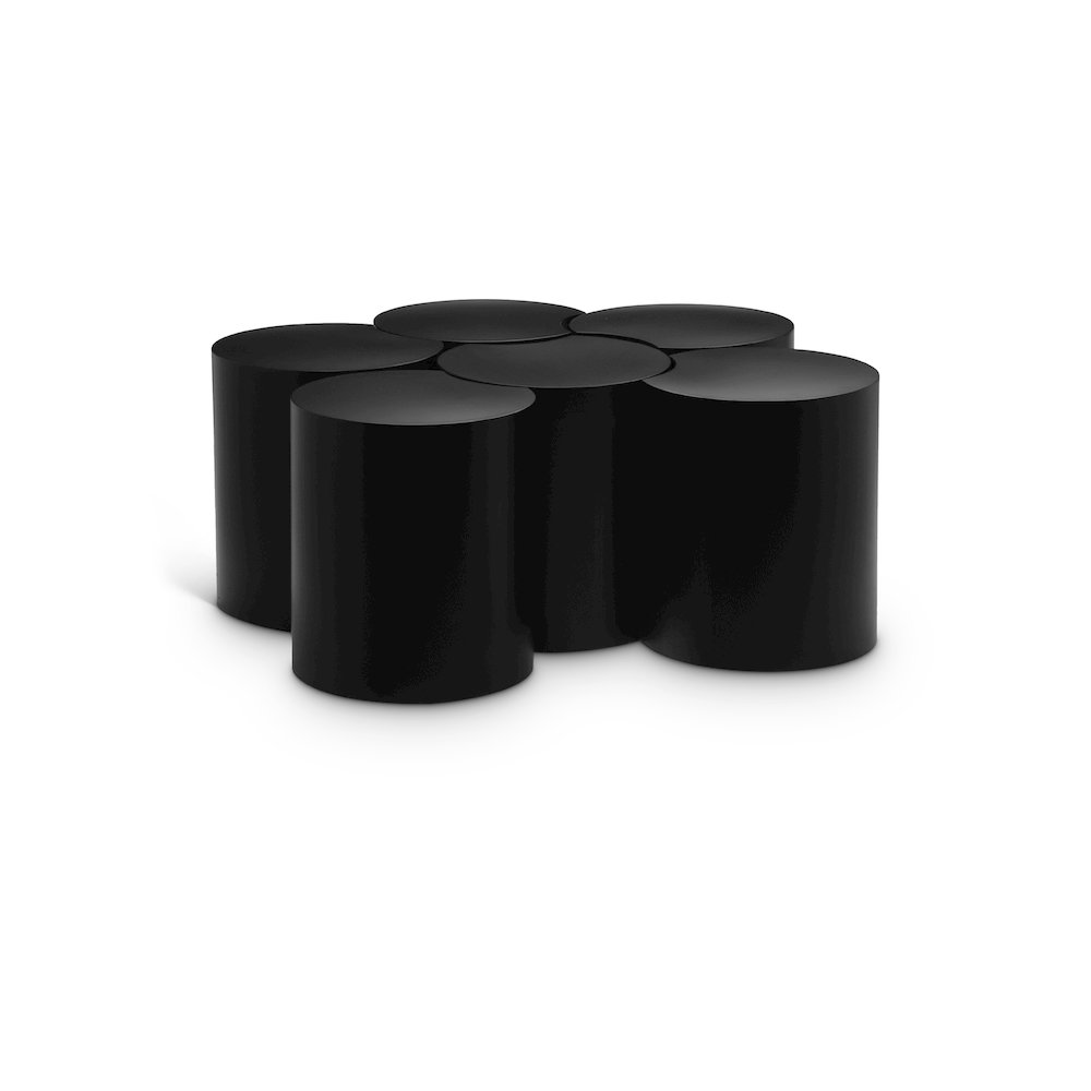 Dimple Black Coffee Table. Picture 1