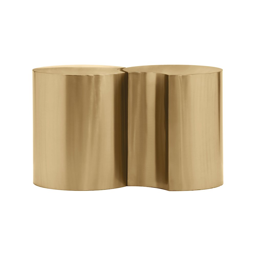 Dimple Gold End Table. Picture 2