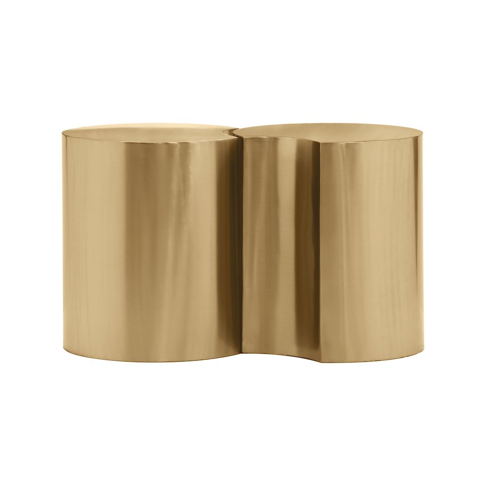 Dimple Gold End Table. Picture 2