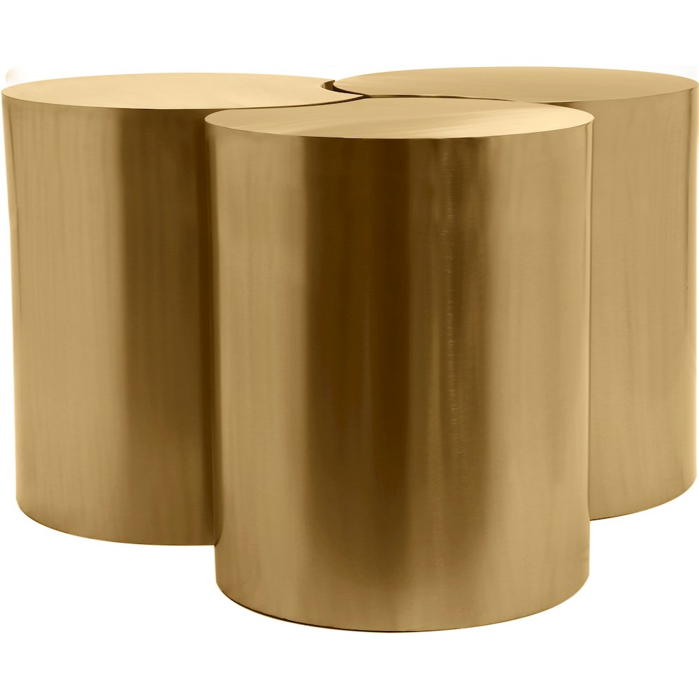 Dimple Gold Coffee Table. Picture 2