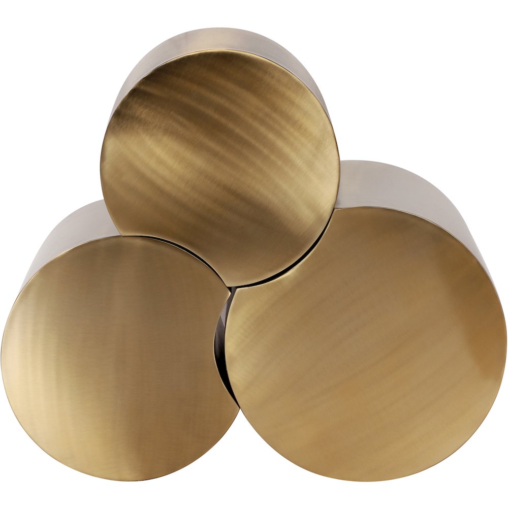 Dimple Gold Coffee Table. Picture 3
