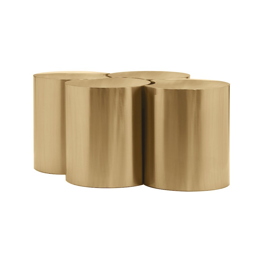 Dimple Gold Coffee Table. Picture 2