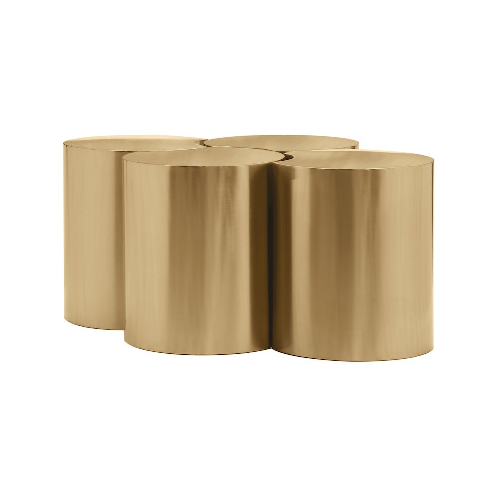 Dimple Gold Coffee Table. Picture 2
