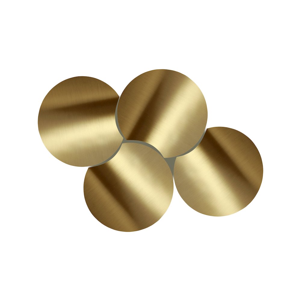 Dimple Gold Coffee Table. Picture 3