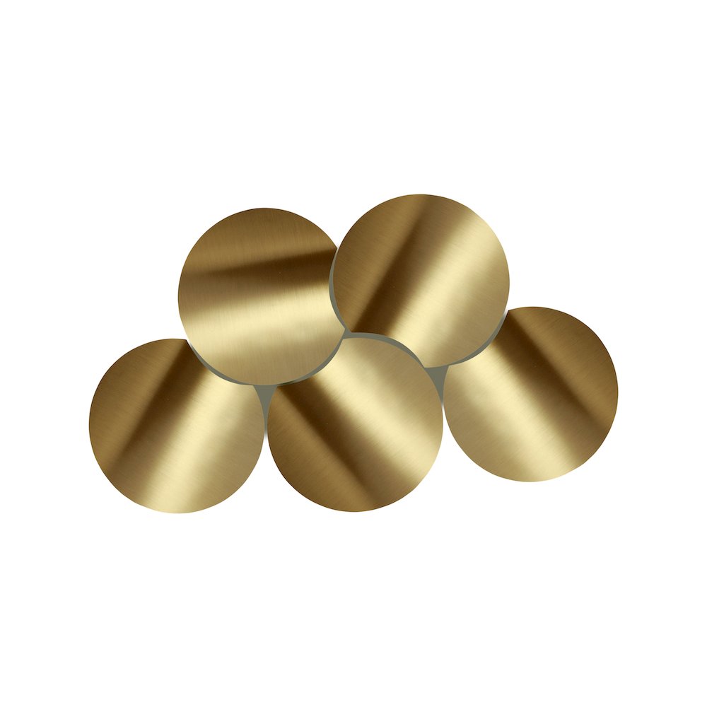Dimple Gold Coffee Table. Picture 2