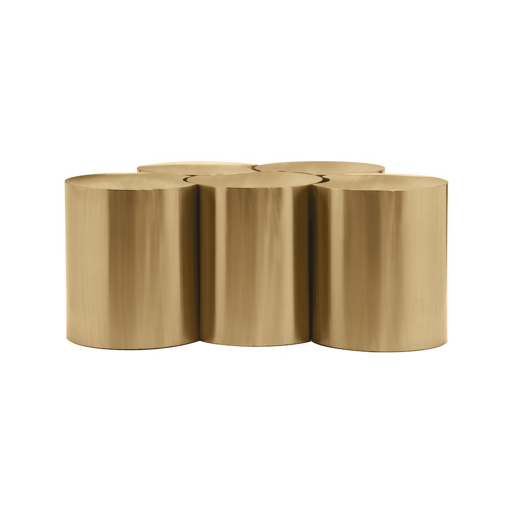 Dimple Gold Coffee Table. Picture 2