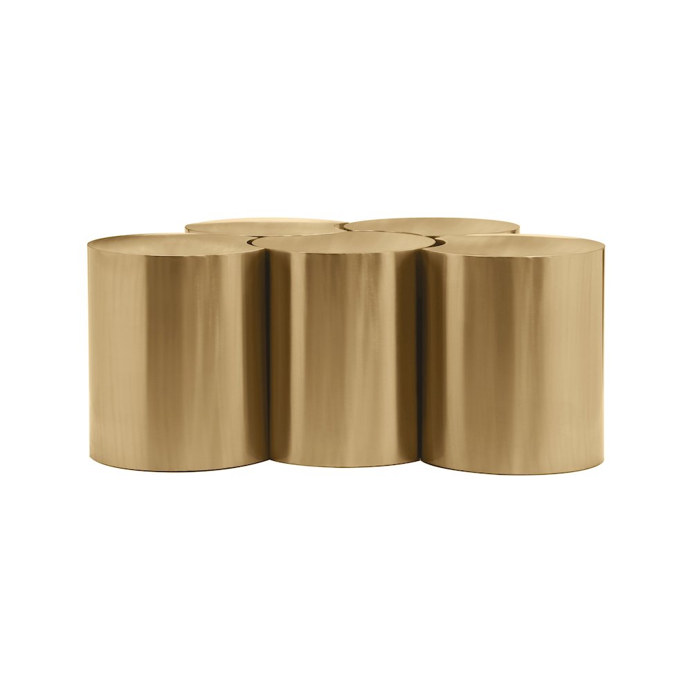 Dimple Gold Coffee Table. Picture 2