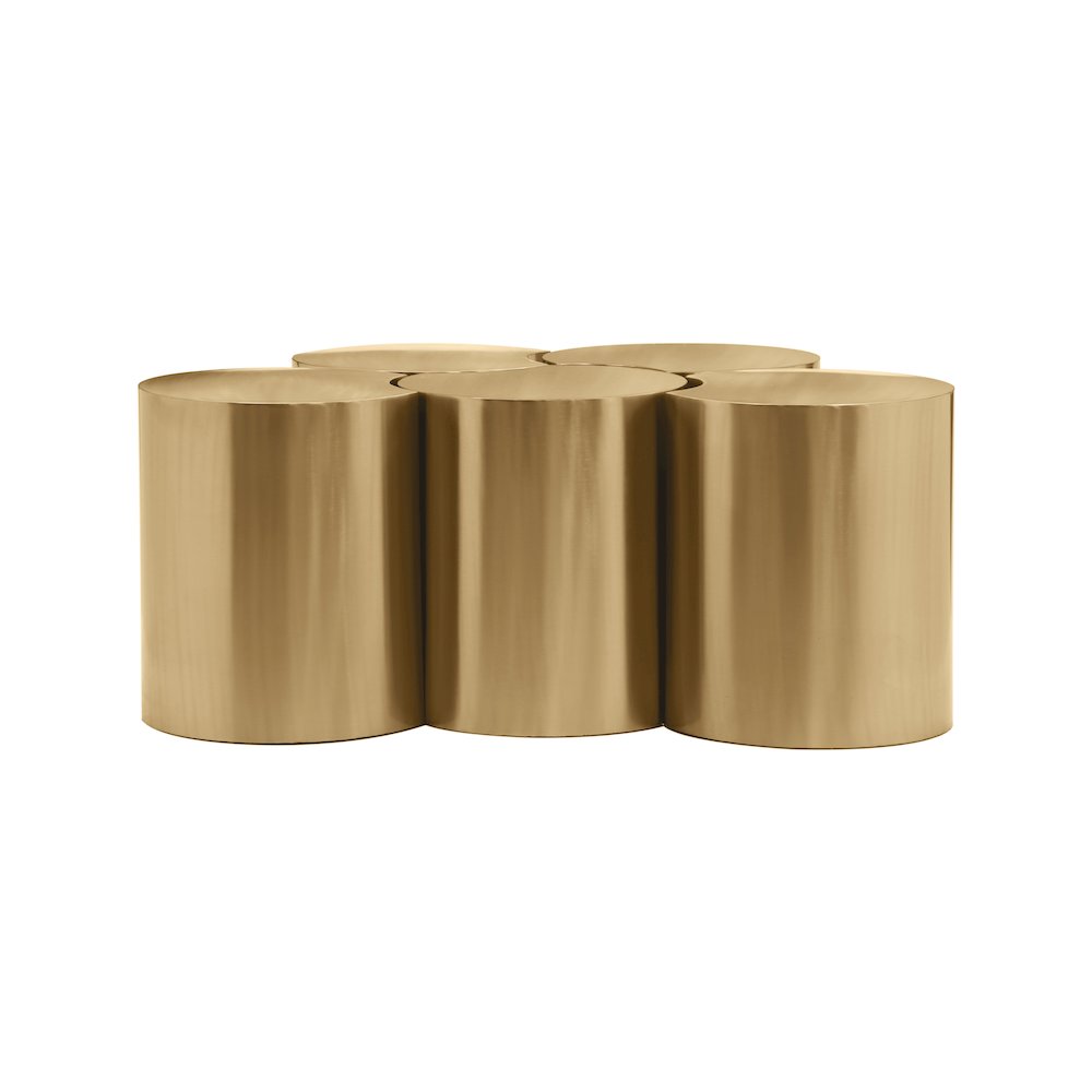 Dimple Gold Coffee Table. Picture 2