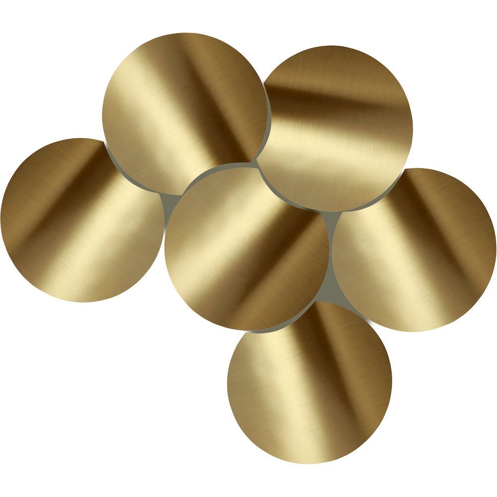 Dimple Gold Coffee Table. Picture 3