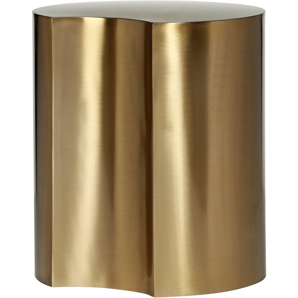 Dimple Gold End Table. Picture 2