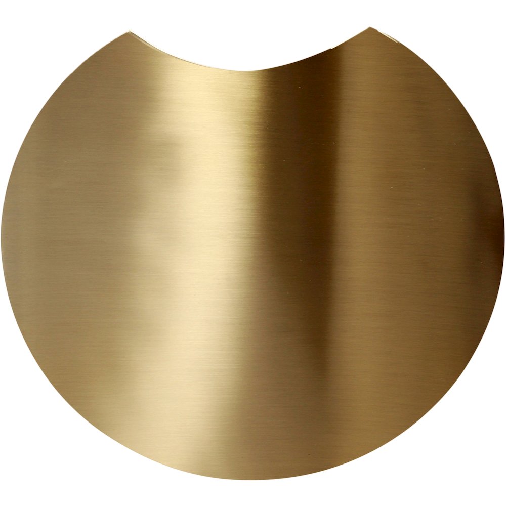 Dimple Gold End Table. Picture 3