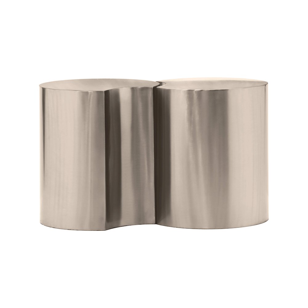 Dimple Silver End Table. Picture 2
